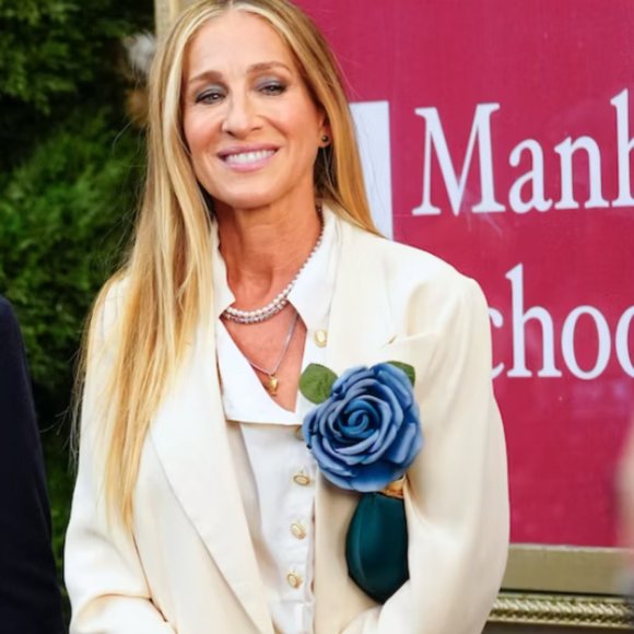 vintage y2k 00s large 3D rosette flower blossom pin brooch - Picture 7 of 7